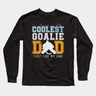 Goalie Dad Definition Long Sleeve T-Shirt
